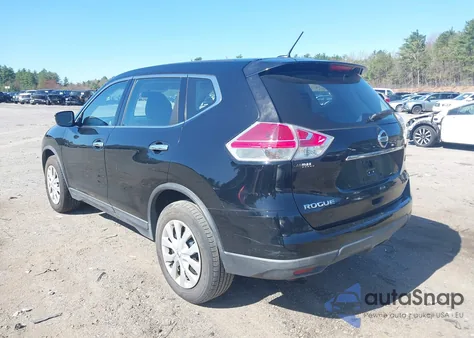 2015 Nissan Rogue S from USA, damaged, VIN KNMAT2MV1FP534394